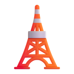 Tokyo Tower emoji on Microsoft