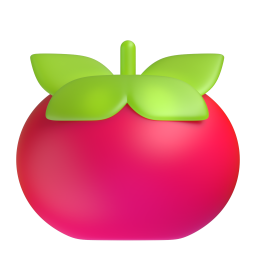 Tomato emoji on Microsoft