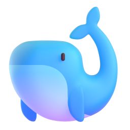 Whale emoji on Microsoft