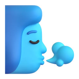 Wind Face emoji on Microsoft