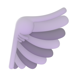 Wing emoji on Microsoft