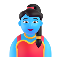 Woman Genie emoji on Microsoft