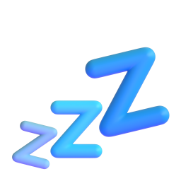 ZZZ emoji on Microsoft