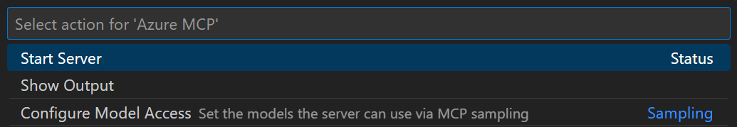 Start Server