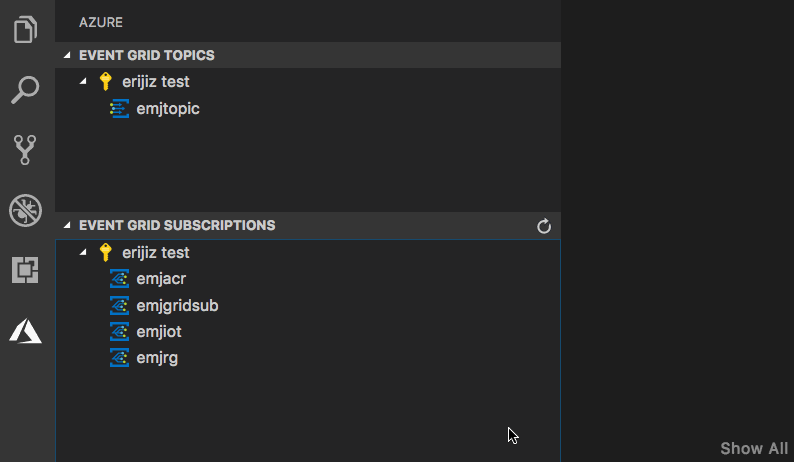 Select Azure Subscriptions