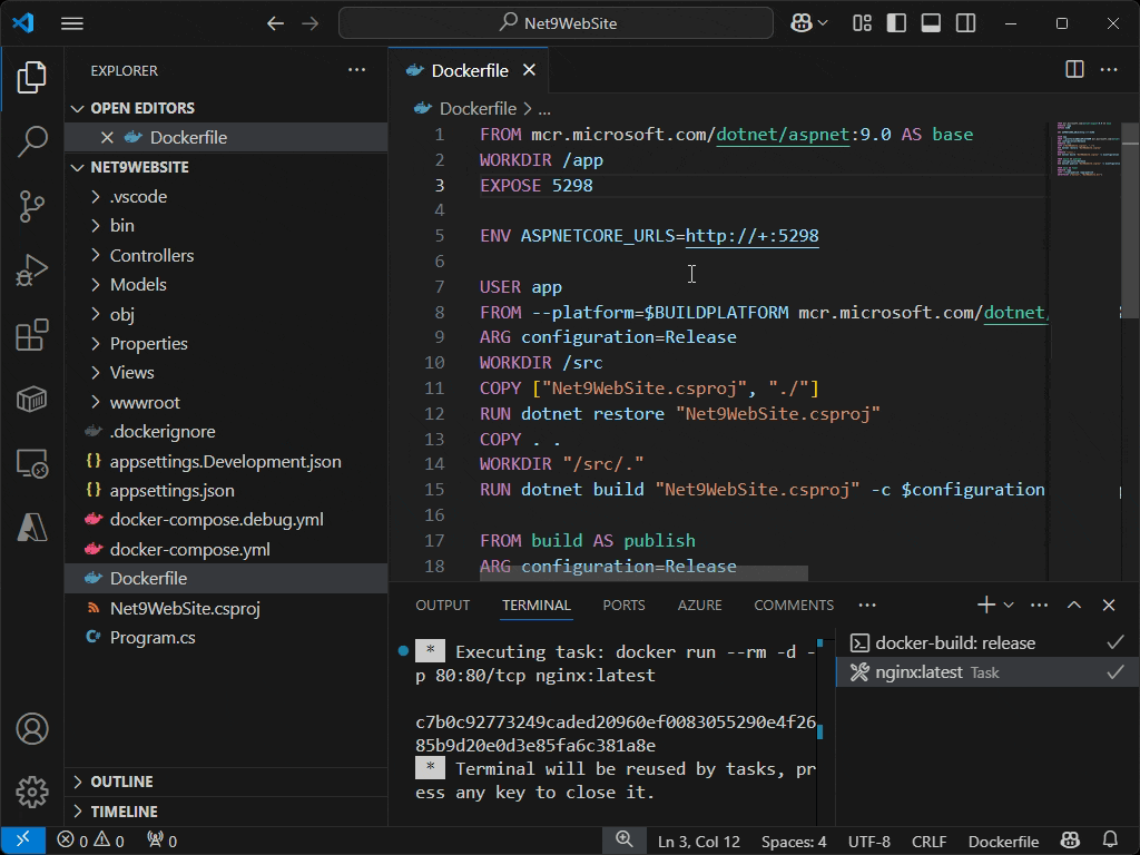 Container Tools extension overview