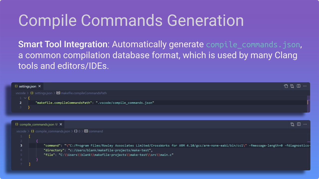 Compile Commands Generation