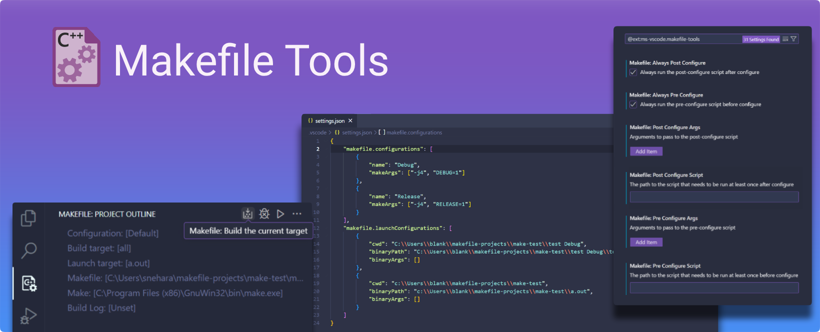 Makefile Tools Banner