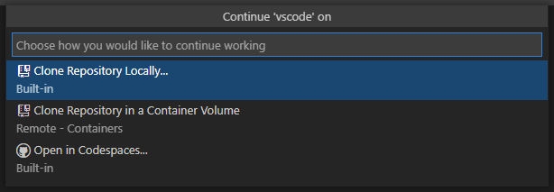 open github repo in visual studio code online