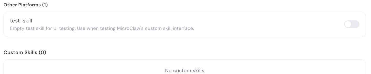 Other Platforms vs Custom Skills