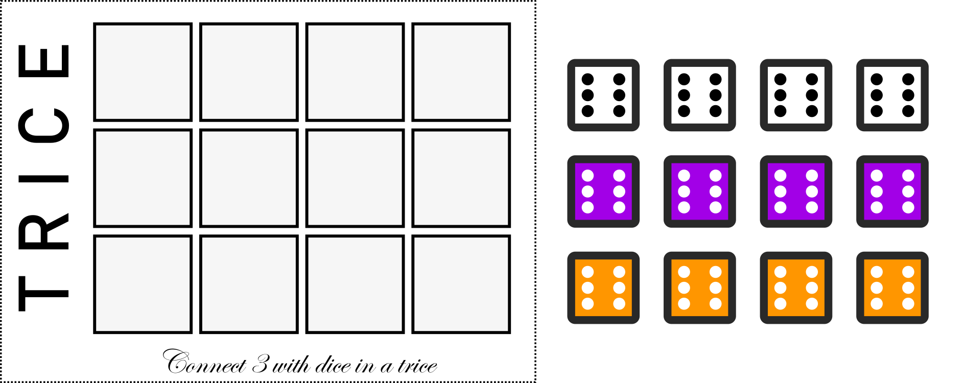 [WIP] (Contest ready) Trice {2020 1 Card Game PnP Design Contest}