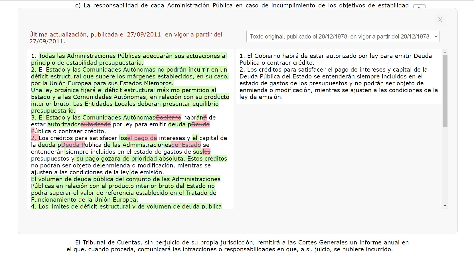 Extensión de Chrome para comparar versiones del Boletín Oficial del Estado (BOE) video