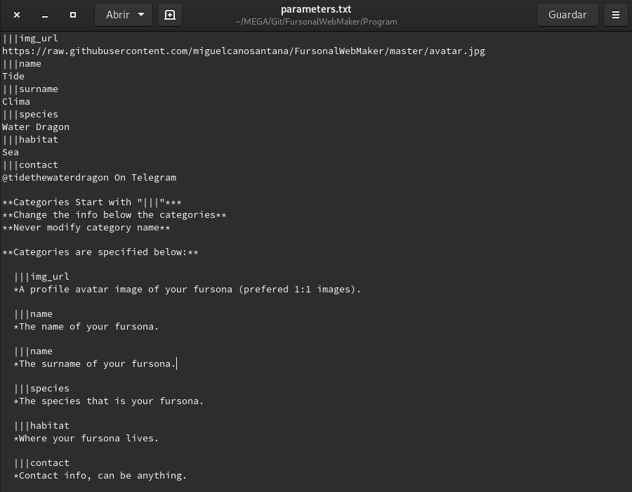 GitHub - miguelcanosantana/FursonalWebMaker: A Simple java program to ...