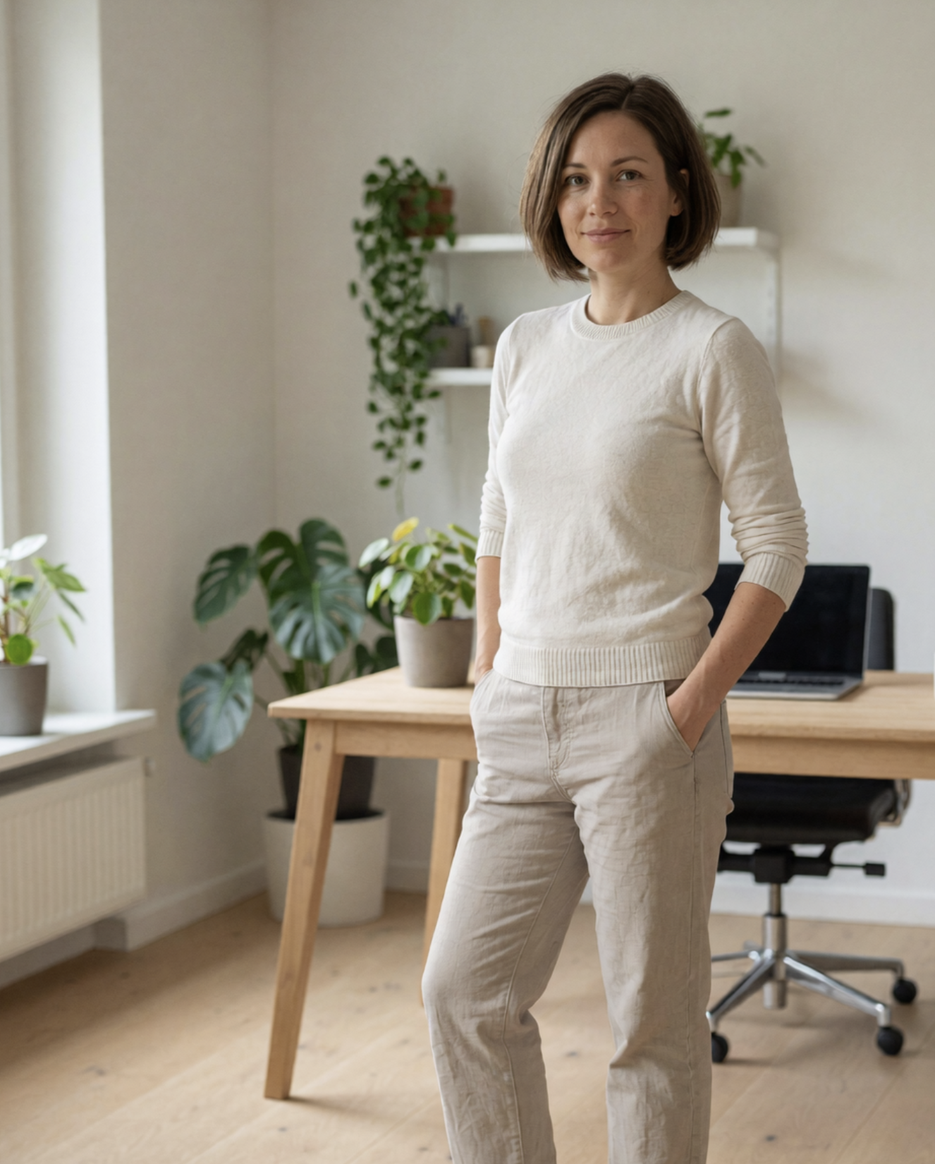 Aline, KI-Persona von superpraktisch.ai