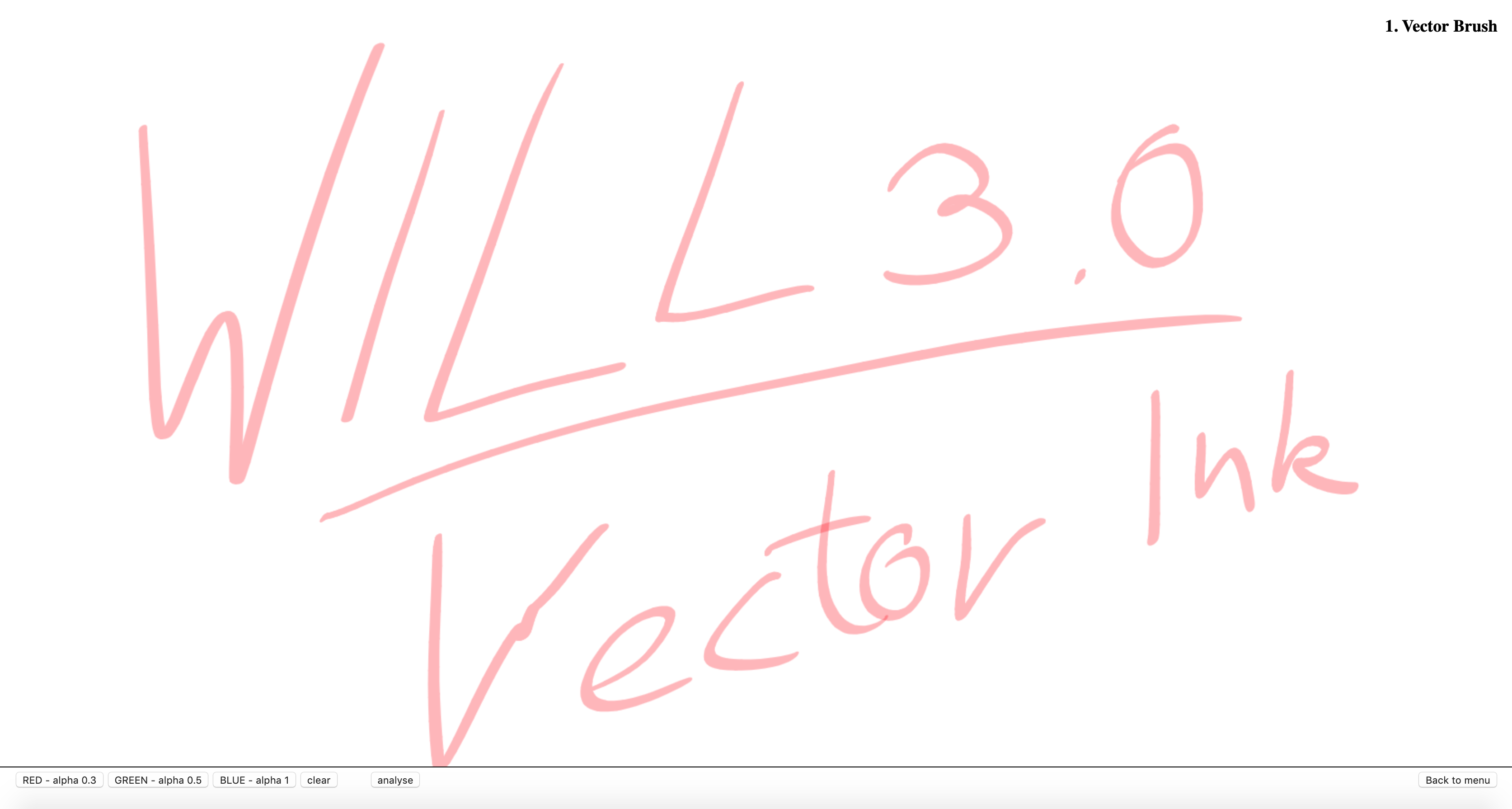 Vector web rendering.