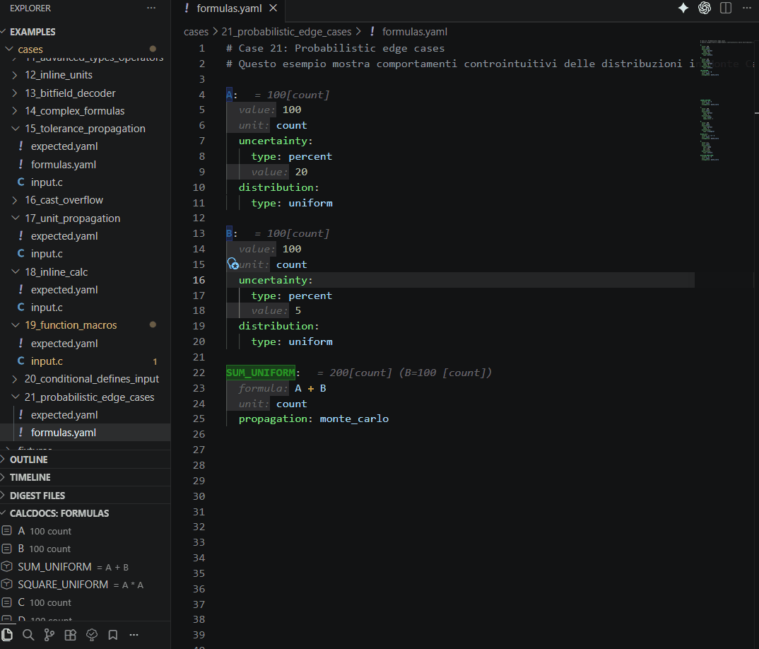 Tolerance propagation in the webview