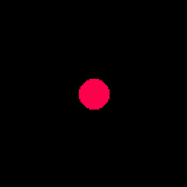 Red Ball moving in PICO-8
