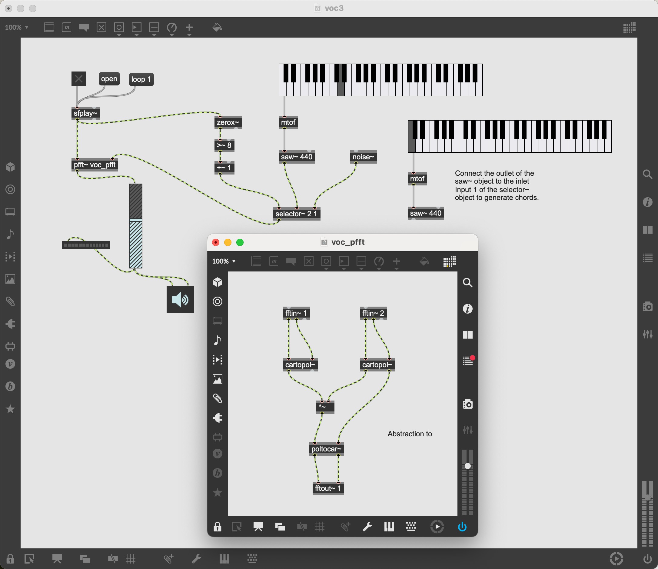 Vocoder with separate treatment of consonants and vowels