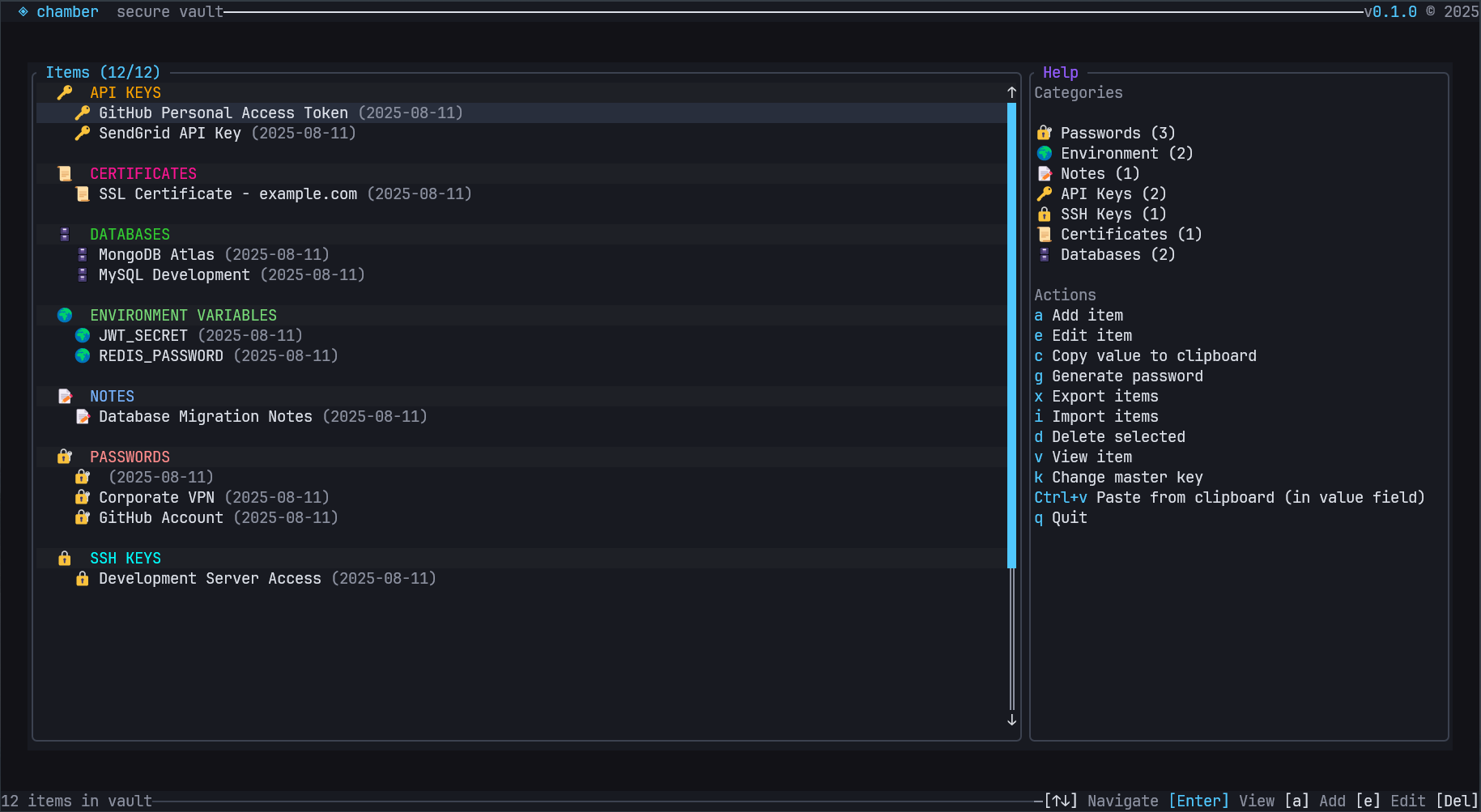 VisualVault's Settings Page