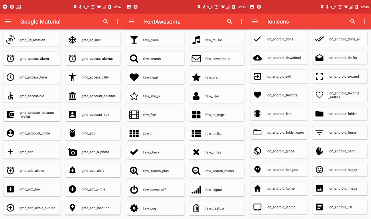 Dating app icons android