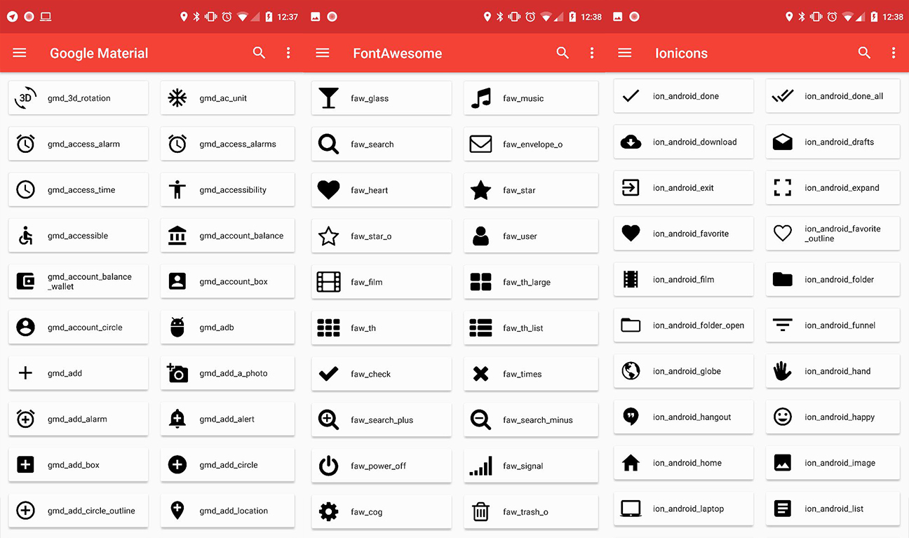 Download GitHub - mikepenz/Android-Iconics: Android-Iconics - Use any icon font, or vector (.svg) as ...