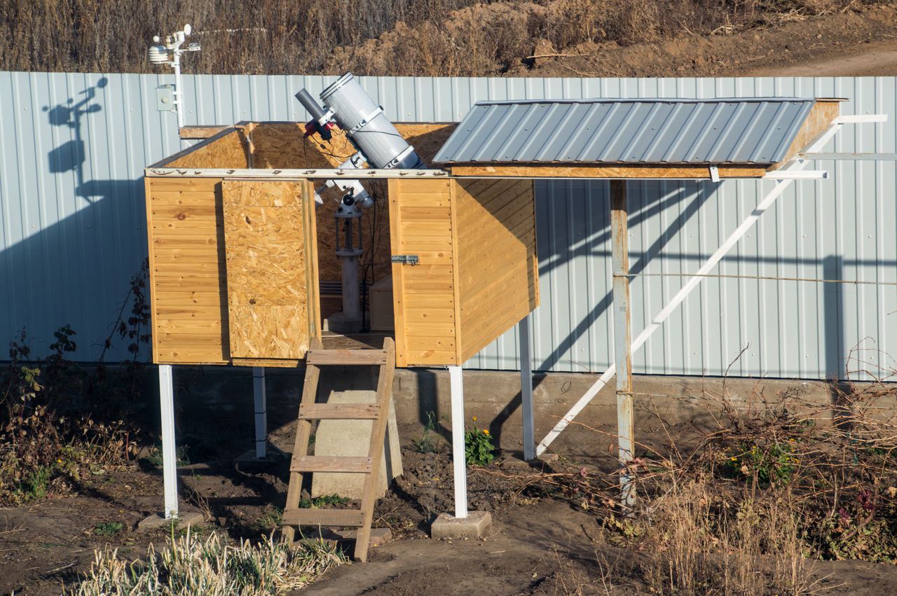 Homemade astronomical observatory