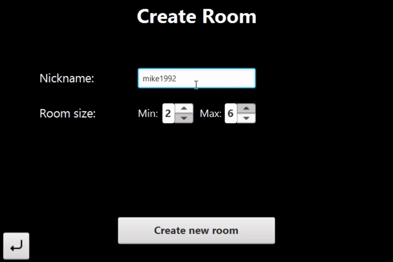 Room size example