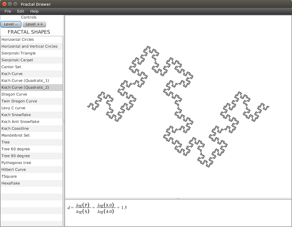 Koch Curve Quadratic 2