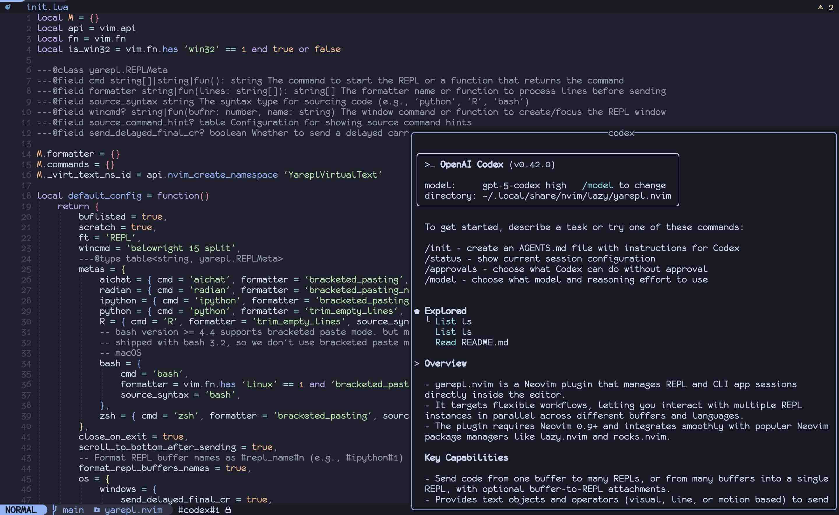 codex showcase
