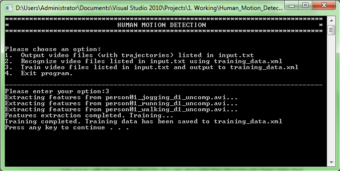 GitHub - phuongfi91/human-motion-detection: Detect simple human motion ...