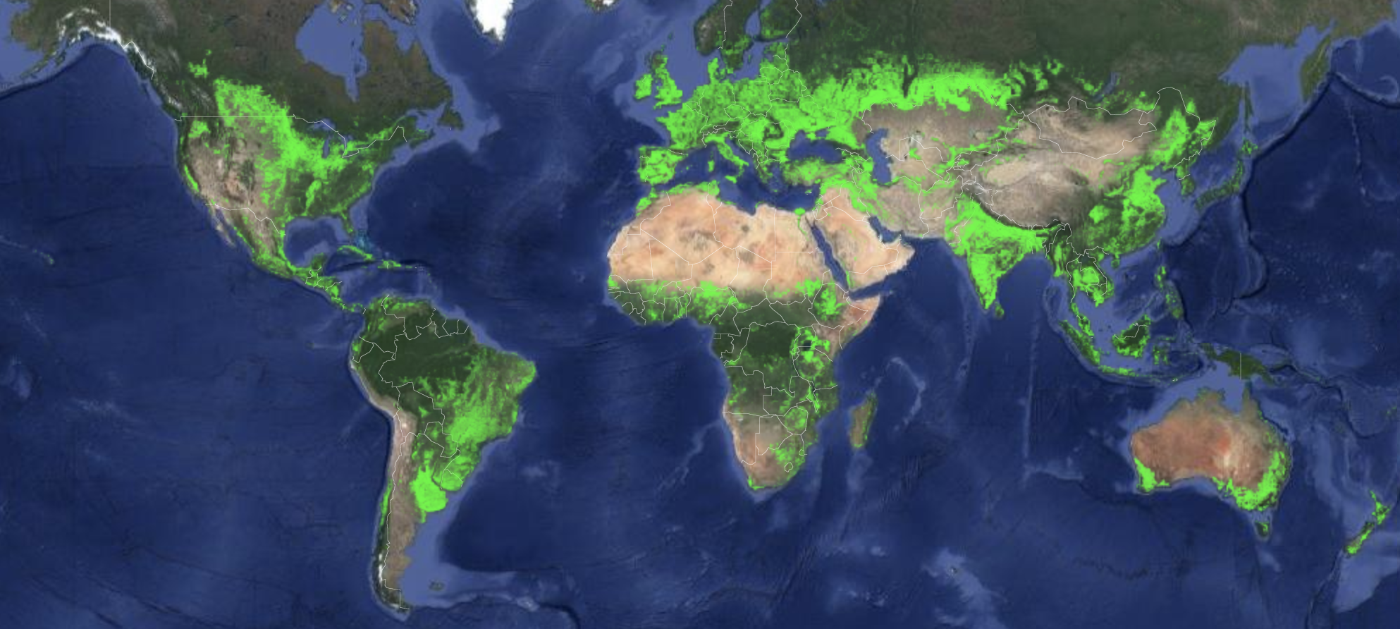 Global croplands