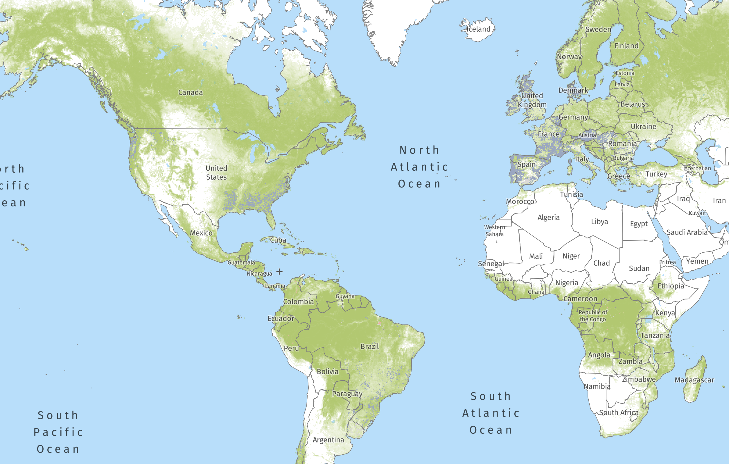 Global croplands