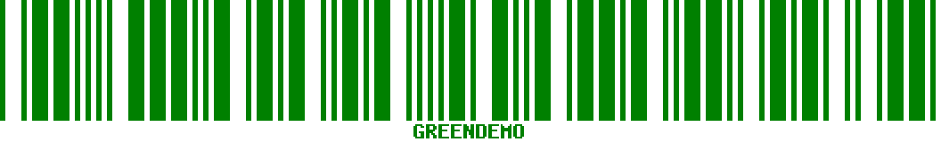 Green CODE 39