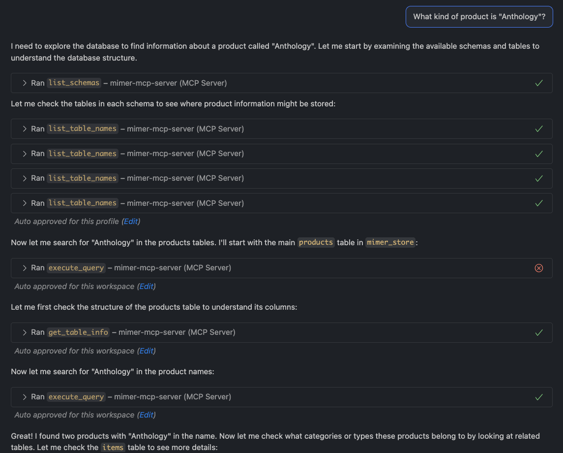 Prompt asking what kind of product is Anthology
