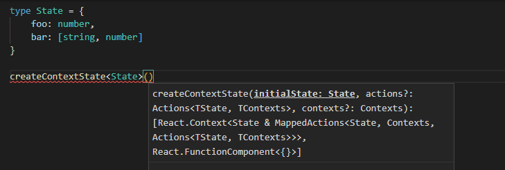 Initial state constrained demo