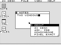 Two windows