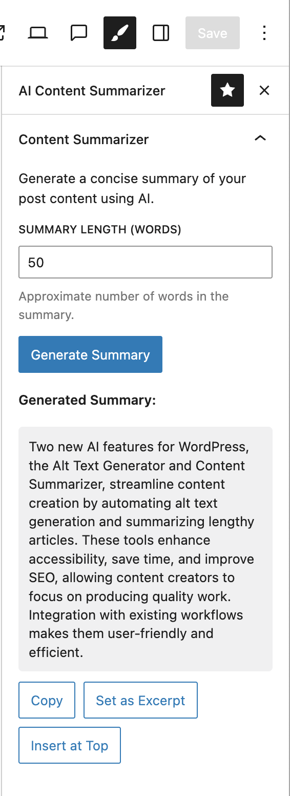Content Summarizer