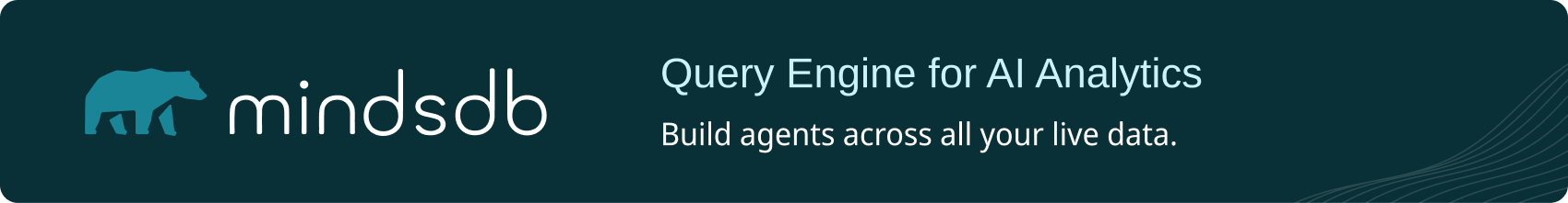 Query engine for AI analytics, powering agents to answer questions across all your live data