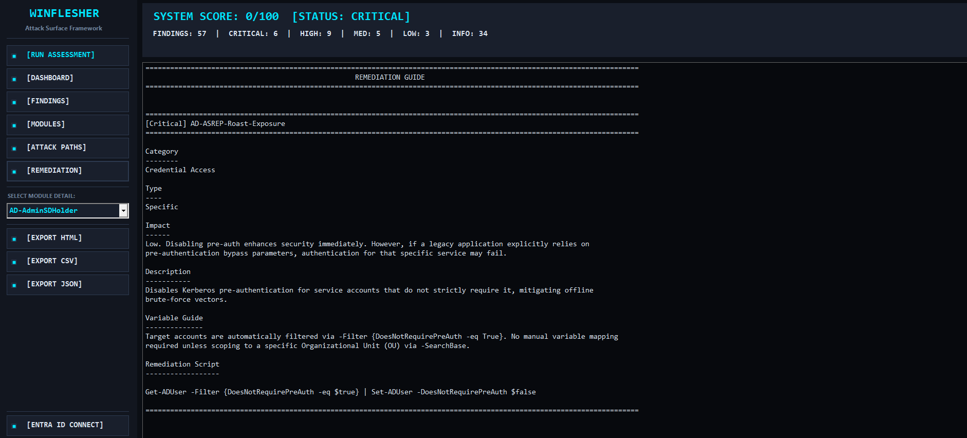 WinFlesher Remediation