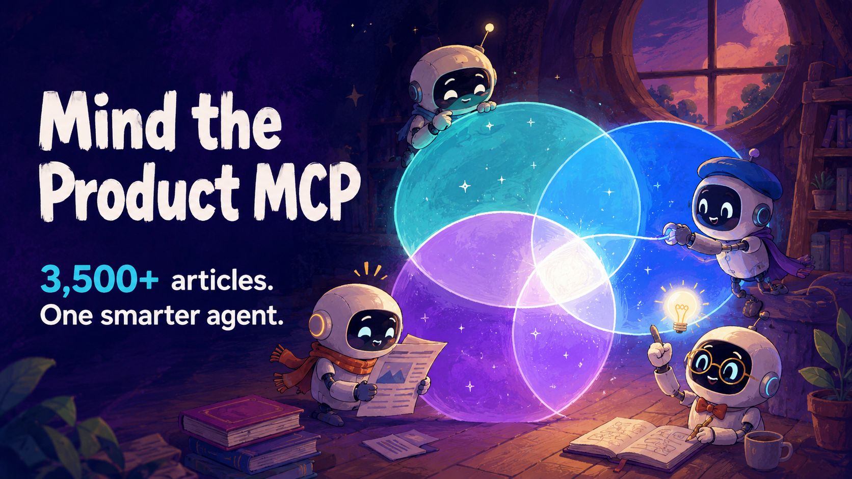 Mind the Product MCP — 3,500+ articles. One smarter agent.