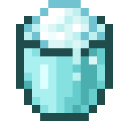Diamond Powder Snow Bucket