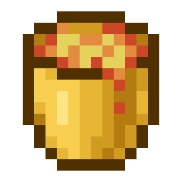 Gold Lava Bucket