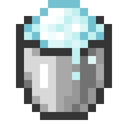 Iron Powder Snow Bucket