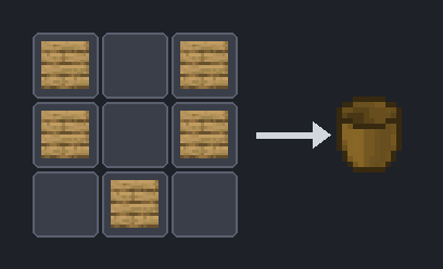 Wooden recipe