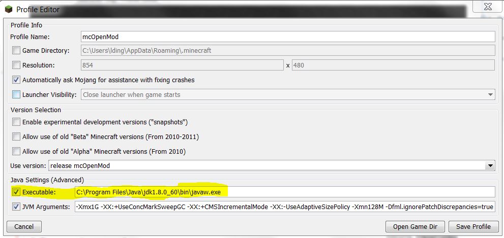 GitHub - minecraftkids/minecraftOpenMod: Minecraft open interface for ...