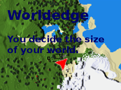 Screenshot of minetest-mods/worldedge mod