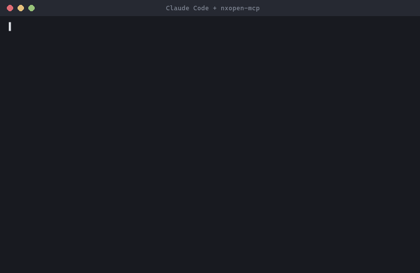 Claude Code querying the real NXOpen API through nxopen-mcp