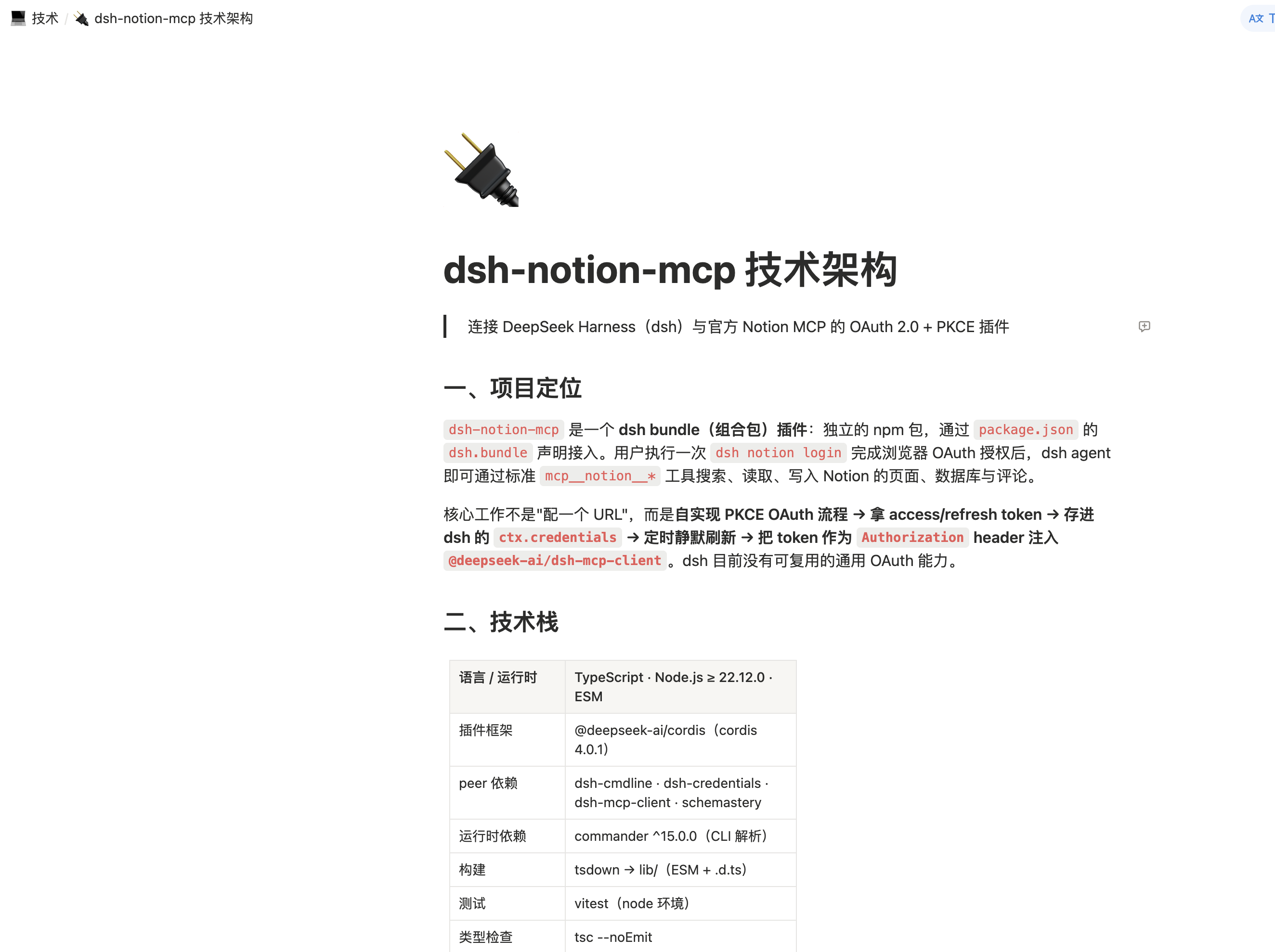 Resulting Notion page