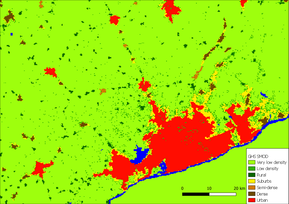 Accra urbanization