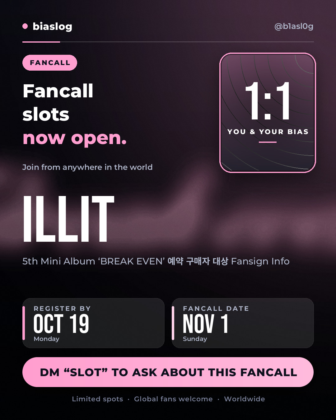 ILLIT fancall